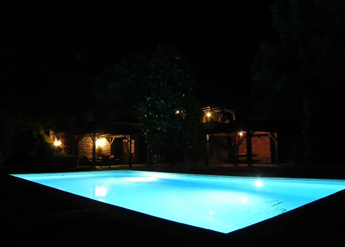 Machja-piscine Privee-plage A Pieds- San Ciprianu Ferienhaus Lecci