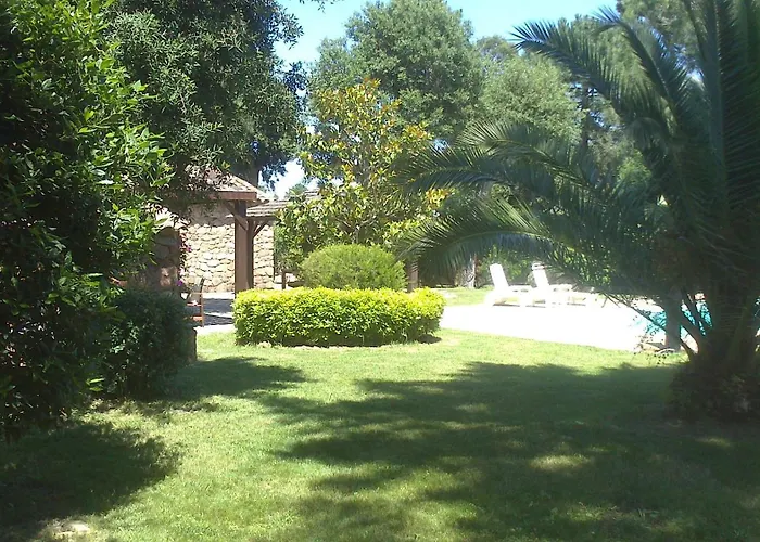 Machja-piscine Privee-plage A Pieds- San Ciprianu Ferienhaus Lecci